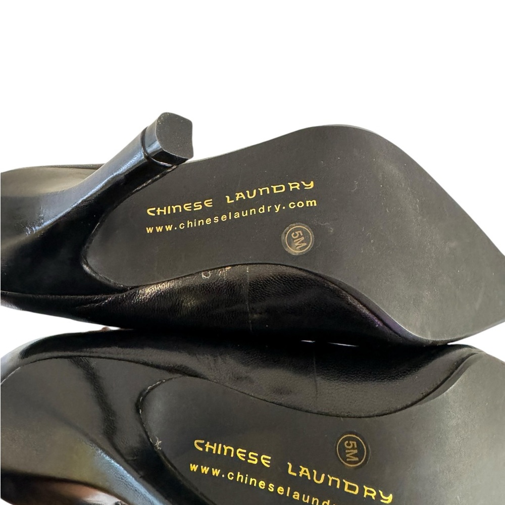 NWOT! Chinese Laundry Women's High Heel Black Pumps Size 5M - Picture 7 of 8